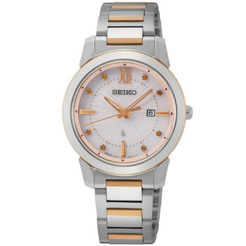 SEIKO Lukia 綻放 太陽能腕錶 錶 手錶 送禮 (SUT416J1/V137-0DL0KS)