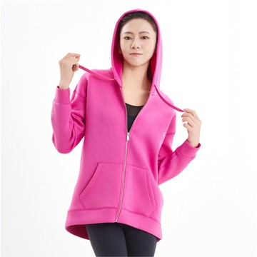 矽米子3D科技恆溫短外套-桃紅