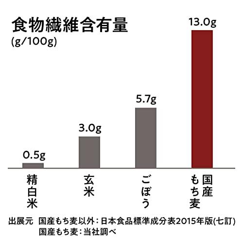 はくばく 国産もち麦 800g 