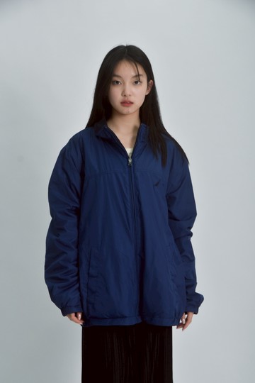 (XL) nautica內刷毛藍色外套