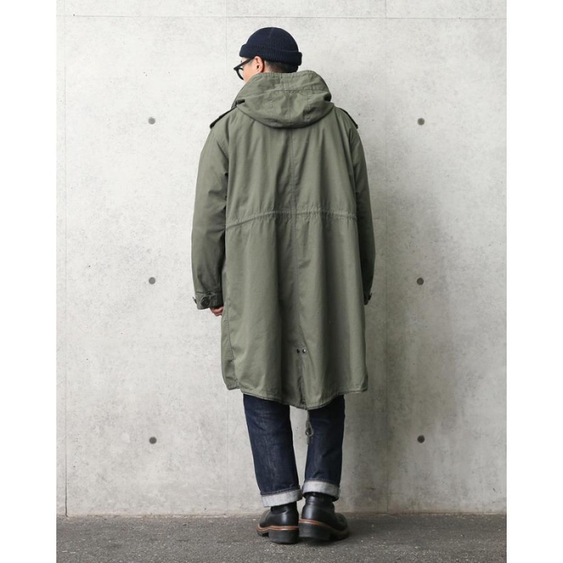 ヒューストン)HOUSTON M-51PARKA 5409M モッズコート青島モデル BLACK