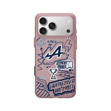 iPhone 17 Pro Max Clear (相機按鈕) 晶醺玫 - Alpine - Graffiti