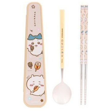 LiLFANT 加長版餐具3件組 1人  吉伊卡哇  1組