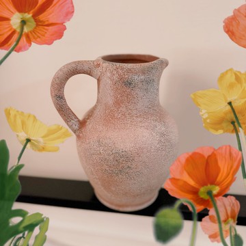 陶陶樂禪風簡約斑駁侘び・寂び風 / 復古漆花瓶 / 花好日子