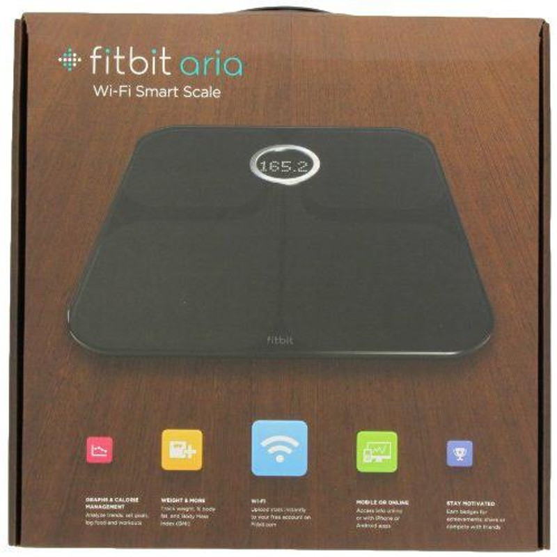 Fitbit Aria Wi-Fi Smart Scale アリア ネットワーク対応 多機能体重計