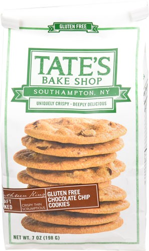Tate's Bake Shop Gluten Free Cookies Chocolate Chip 7 oz