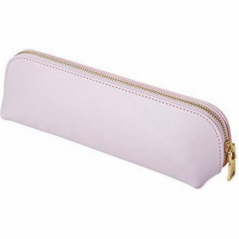 ペンケース 革 レザー レディース 三角 革製 手作り シンプル おしゃれ かわいい 筆箱 4色 ピンク 通販 Lineポイント最大get Lineショッピング