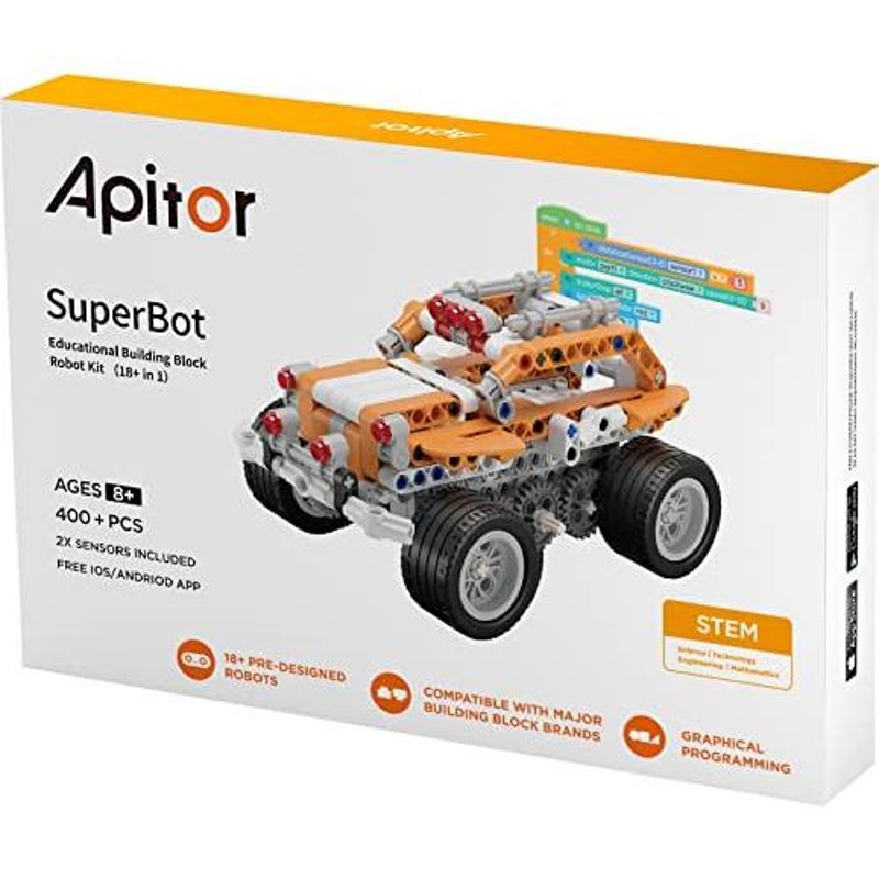 アピターApitor SuperBot 知育玩具 ブロック プログラミング ロボットキット 並行輸入 | LINEショッピング