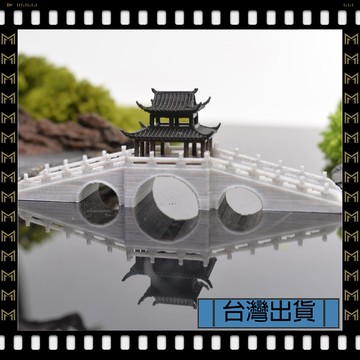 🔥臺灣出貨🔥可開發票✅【大同小藝】中式 古建築 裝飾 擺件 假山 微景觀 國風 復古 DIY模型