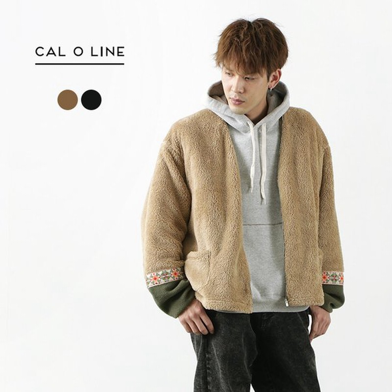 10 Offクーポン対象 Cal O Line キャルオーライン フォークロア フリース カーディガン メンズ アウター 暖かい 通販 Lineポイント最大0 5 Get Lineショッピング