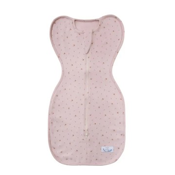 Sweet Lil' Monster 怪獸寶貝 甜夢寶寶蝶型包巾  復古碎花 粉色