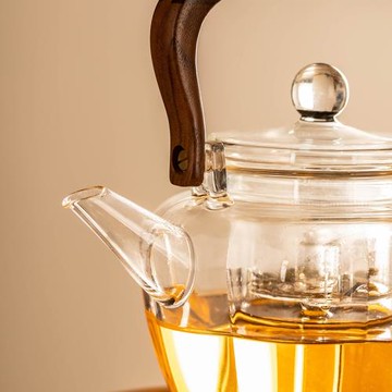 玻璃茶壺蒸煮雙用煮茶壺耐高溫花茶壺家用燒水壺單壺電陶爐泡風源