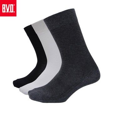 【BVD】男細針休閒襪-B223 男襪 長襪 休閒襪
