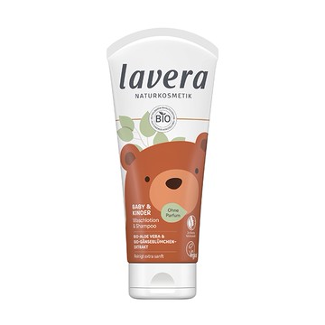 Lavera 德國萊唯德 Baby & Kids植萃潔膚露 200ml (LV150)