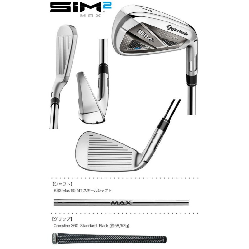 TaylorMade SIM2 max AW SW テイラーメイド ウェッジ