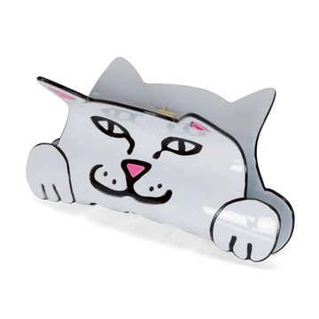 RIPNDIP LORD NERMAL HAIR CHIP 髮夾 鯊魚夾 中指貓 台灣總代理-ALL