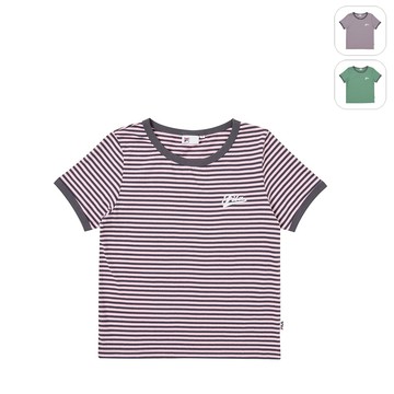 【FILA】女性 短袖圓領T恤-粉紅 5TEY-1832-PK