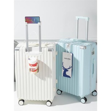 旅行箱女加厚結實耐用行李箱大容量輕便20寸拉桿24中學生密碼箱子