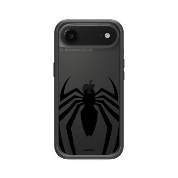 iPhone Air Mod NX -邊框背蓋組合 (相機按鈕) 黑 - 迪士尼-漫威 Marvel - 蜘蛛人-黑色標誌