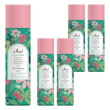 isLeaf 極致蓬鬆乾洗髮噴霧PLUS 無香氛  5個  150ml