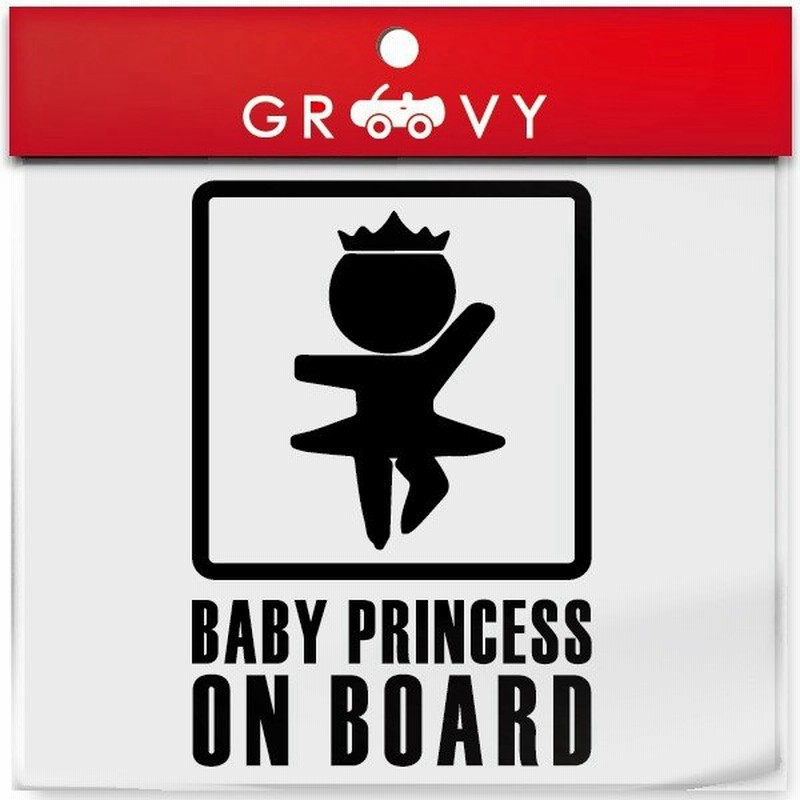 赤ちゃん 子供 乗ってます Baby In Car お姫様 シール 女の子 プリンセス ステッカー Kids In Car おしゃれ かわいい エンブレム 通販 Lineポイント最大0 5 Get Lineショッピング
