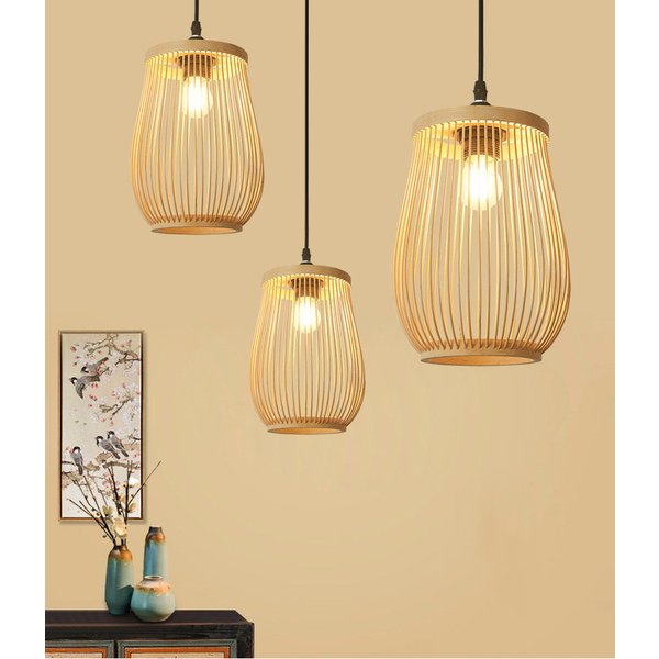 着後レビューで 送料無料 シャンデリア 竹芸 ペンダントライト ナチュラル ダイニング 店舗 和モダン 工事必要 天井照明 日本式禅ランプ 茶室 室内照明 シーリングライト ペンダントライト Raffles Mn