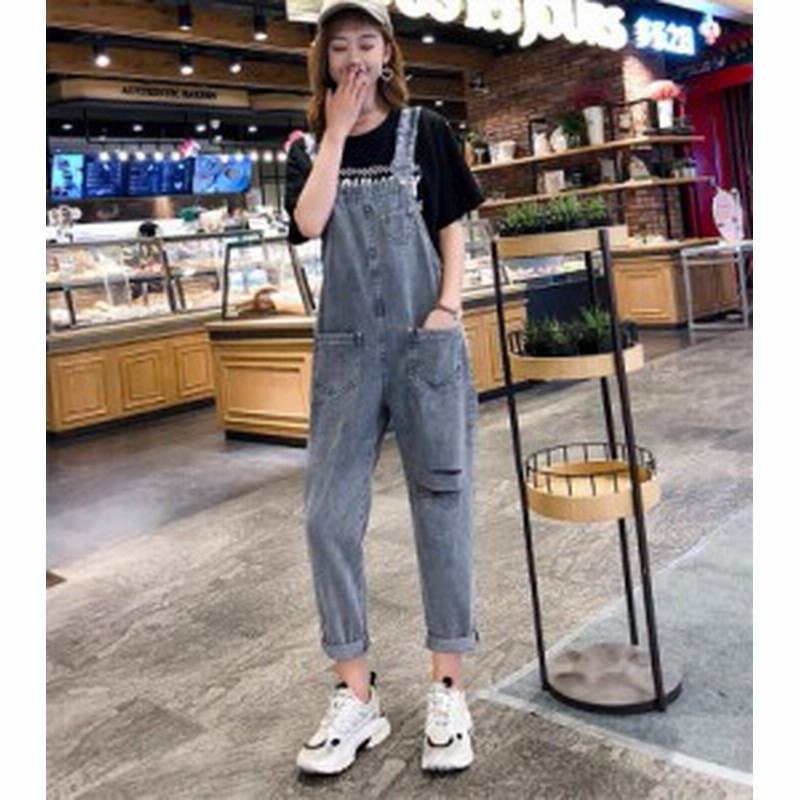 パンツ サロペット オーバーオール レディース メンズ ゆったり カーゴパンツ ソ ワークパンツ つなぎ 作業服 カジュアル ワークマン デ 通販  LINEポイント最大GET LINEショッピング