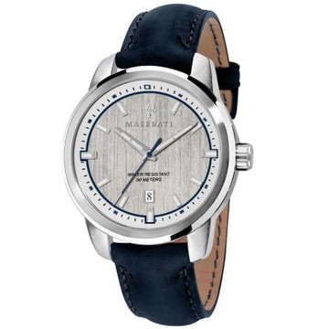 【MASERATI瑪莎拉蒂/石英紳仕皮帶腕錶/R8851121010