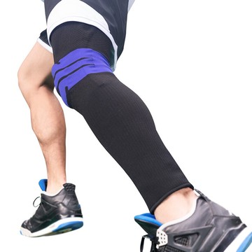 1pcs Long Knee Pads Running Leg Sleeve Calf Knee Brace Suppo