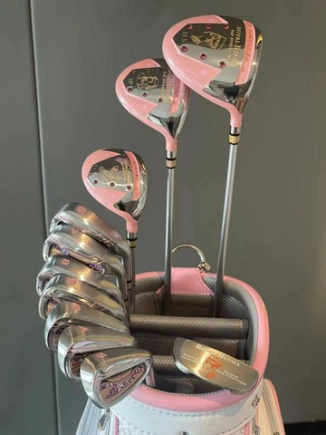 高爾夫球桿 23款royal honma高爾夫球桿本間花仙子女士套桿男士法老黑金套裝