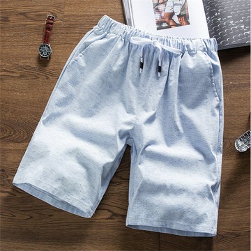 短褲男士夏季純棉五分褲寬松休閑褲韓版潮流沙灘運動褲子大褲衩男