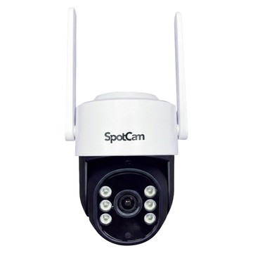 SpotCam 全彩夜視可旋轉3K防水IP65網路攝影機監視器  1個  PT1