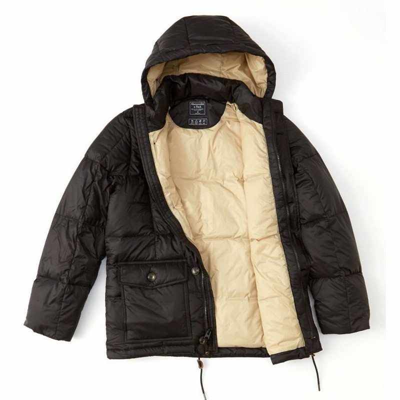 アバクロ ダウンジャケット メンズ Abercrombie＆Fitch 正規品 アウター DOWN-FILLED PUFFER COAT  132-327-0409-900 | LINEショッピング