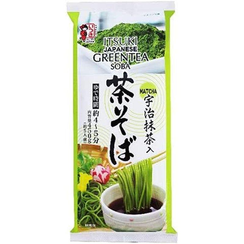 五木食品 茶そば 450g×20袋入