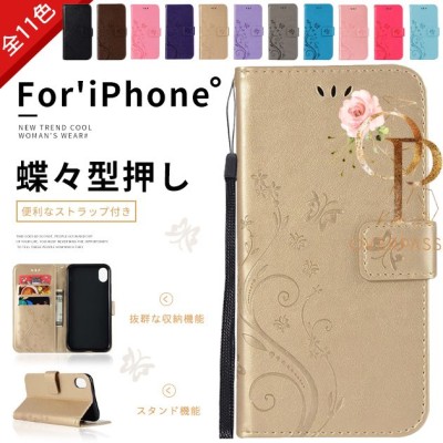 02* ピンク リゾートフラワー柄 手帳型iPhoneケース＊＊ 特別価格 www