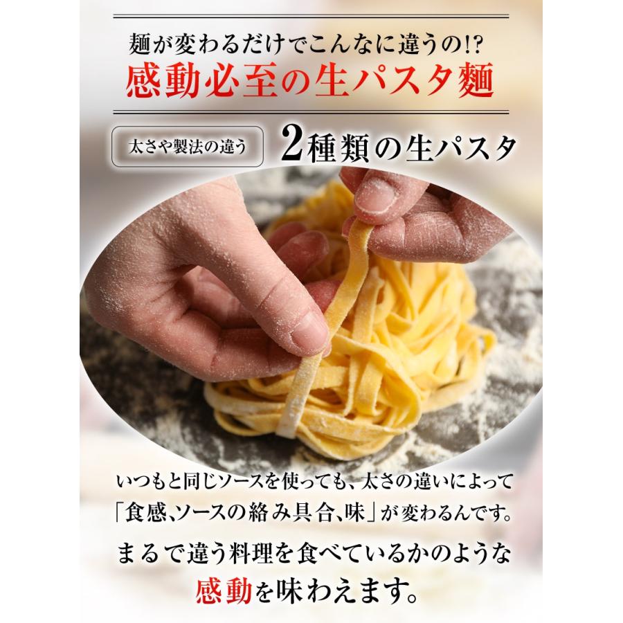 パスタ 本格 生パスタ 送料無料 選べる 2種 九州産 小麦 フェットチーネ リングイネ 8食 (2食×4袋) 1袋200g 国産 麺