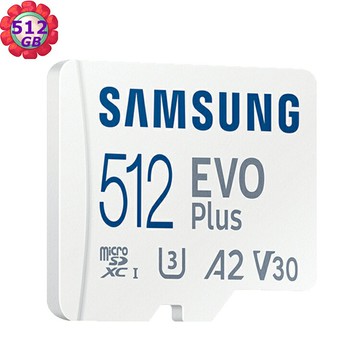 Samsung 512G 512GB EVO plus microSD A1 V10 MB-MC512SA 記憶卡