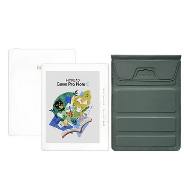 [捲折套優惠組]  HyRead Gaze Pro Note C 7.8吋彩色電子紙閱讀器+磁吸捲折套(深綠)