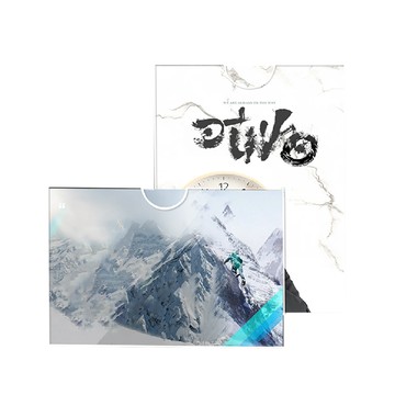 名片相關 【COM-T康太】壓克力牆面展示公佈欄 A4 雙層直式 附背膠 2入裝