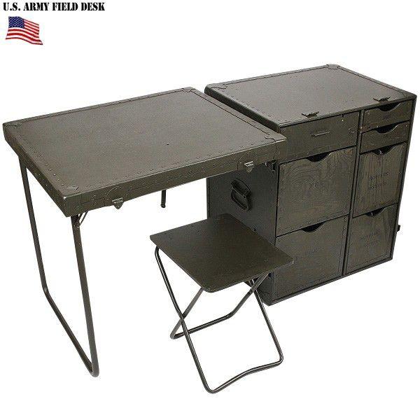実物 新品 米軍US.ARMY(米陸軍）フィールドデスク ＃1