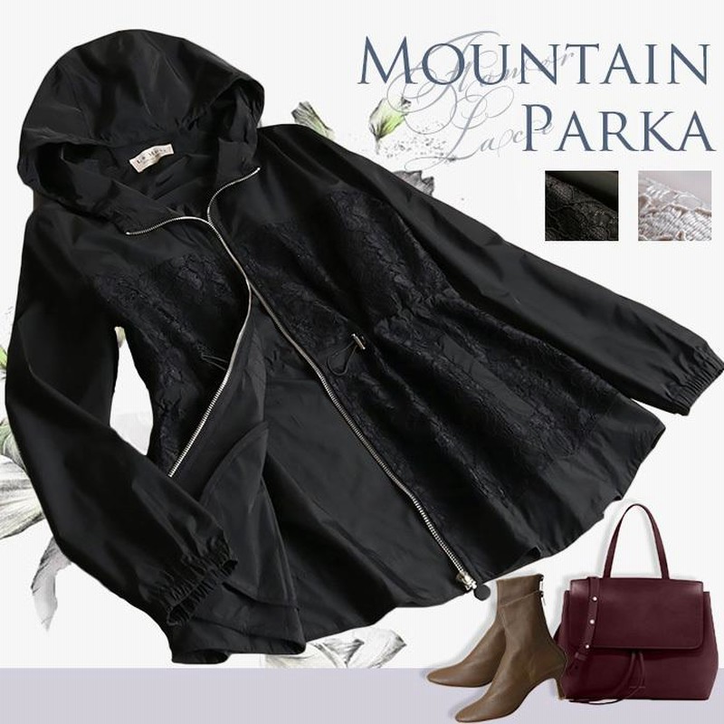 Short Length Zip Parka LP Women/ショートレングスジップ