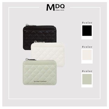 MDQ  菱格紋卡片包 卡夾包   信用卡夾 小錢包 證件包 卡包 零錢包 91N039