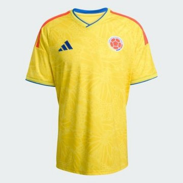 Adidas 愛迪達 Fcf H Jsy JL6972 男 T恤 運動上衣 黃 世界盃 哥倫比亞 主場短袖球衣