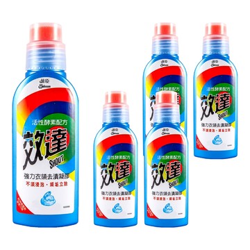 SHOUT 強力衣領去漬凝膠  240g  1瓶  5瓶