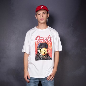 IZZVATI-梵谷熊夜光短T