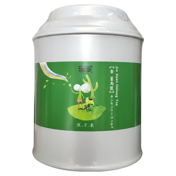 無藏茗茶 阿里山故事茶 金萱烏龍 包裝設計可愛 夾鏈袋設計保新鮮  100克  1罐