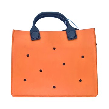 FUN PLUS 隨心所釦手提包  南瓜橘  280 x 235mm