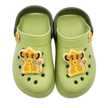 【菲斯質感生活購物】台灣製獅子王電燈洞洞鞋 迪士尼童鞋 電燈鞋 涼鞋 嬰幼童鞋 電燈涼鞋