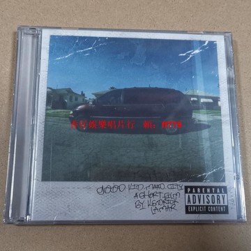 Kendrick Lamar《Good Kid M.A.A.D City》2012年雙CD專輯 正版Interscope出品 全新未拆封 12首經典歌曲 限時免運