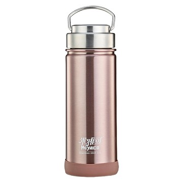MiyAco 米雅可 經典 316不銹鋼廣口真空保溫瓶  玫瑰金色  500ml  1個